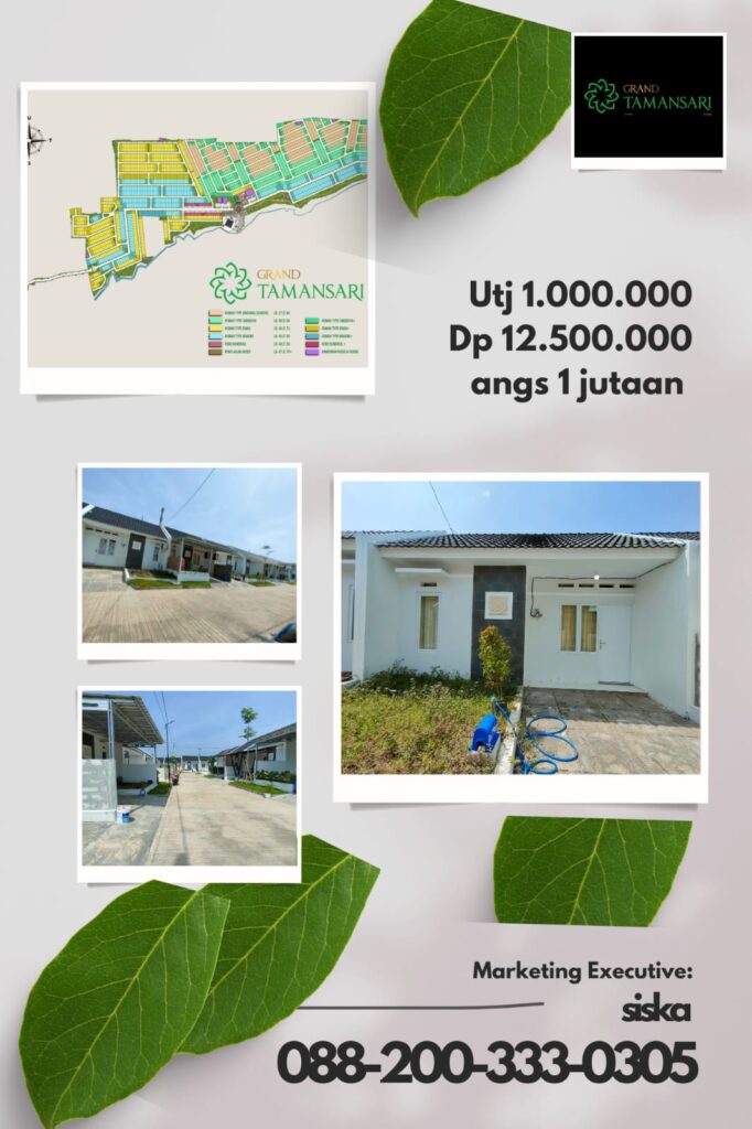 Punya Rumah Mudah! Angsuran Murah Mulai Satu Jutaan