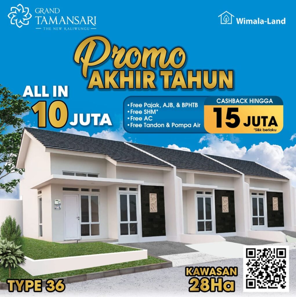 Promo Rumah Murah Desember 2024