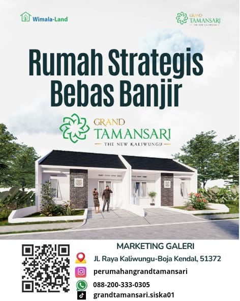 Perumahan bebas banjir dekat semarang - kaliwungu