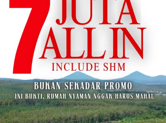 Promo 7 Juta All in dapat rumah cuma di Grand Tamansari Kaliwungu Kendal dekat kota Semarang